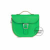 Brit-Stitch Half Pint Small Satchel Bag Emerald Green