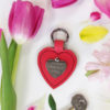 Brit-Stitch Personalised Heart Keyring