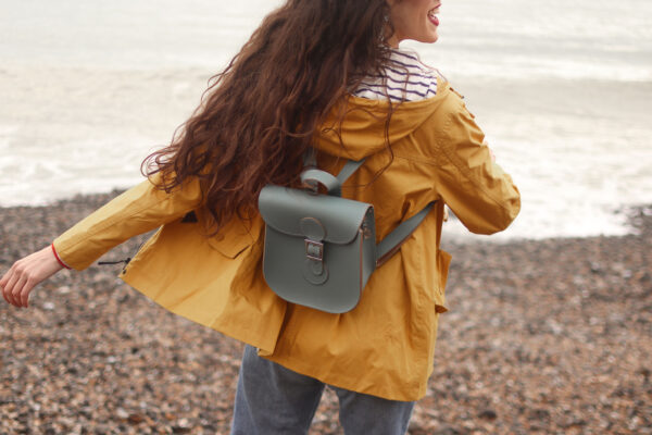 Backpack in Stormy Sea